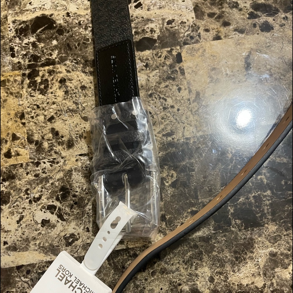 Women’s Michael Kors Black Belt